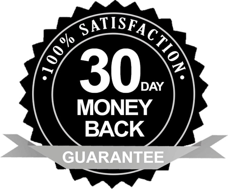 FlushCleanse 30 Days 100% money back guarantee 
